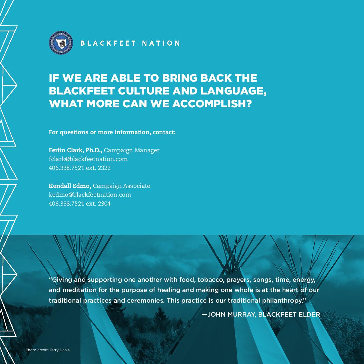 Iinnii Buffalo Spirit Center Blackfeet Nation